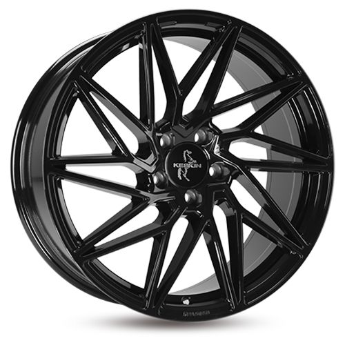 Goodwheel - 1x KESKIN KT20 FUTURE black painted 8.0Jx18 5x112 ET45