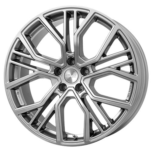 Goodwheel - 1x BROCK B41 ferric grey (fg) 10.0Jx21 5x112 ET44